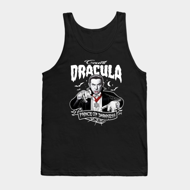 Count Dracula Tank Top by Gothic Rose